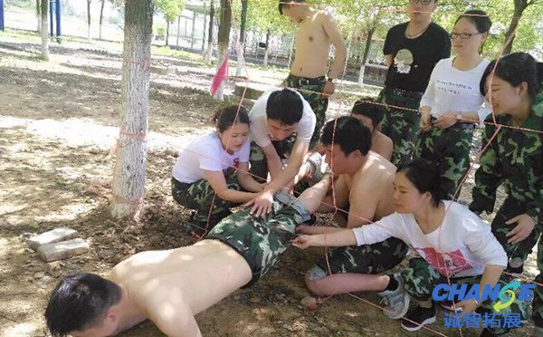 穿越电网拓展训练心得体会范文