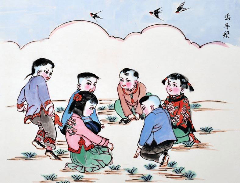 丢手绢游戏规则(图1)