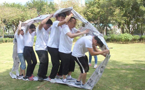 拓展年会活动游戏