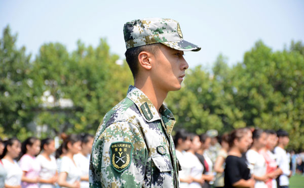 大一军训心得体会范文
