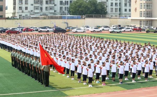 中学生开学军训心得体会800字