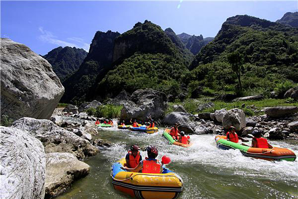 湖北夏日避暑漂流圣地