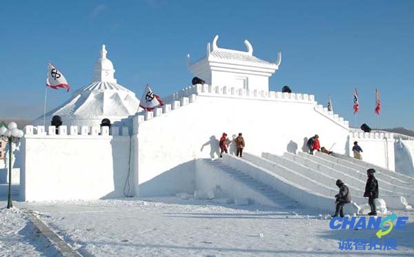 内蒙古阿尔山滑雪场 – 林海雪原，滑雪乐园