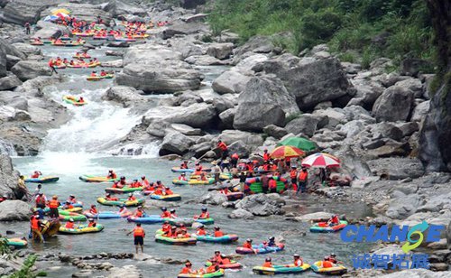 宜昌九畹溪漂流