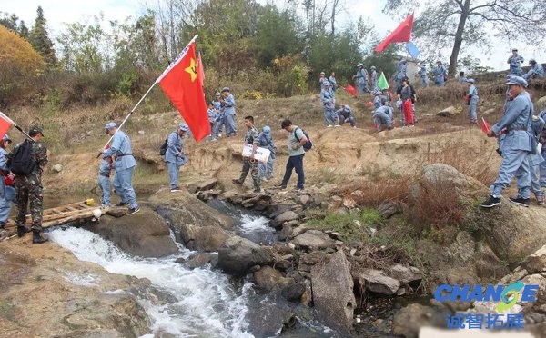 重走长征路巧渡金沙江