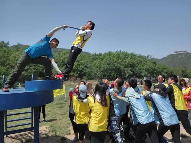 信任背摔拓展项目给我不一样的体验