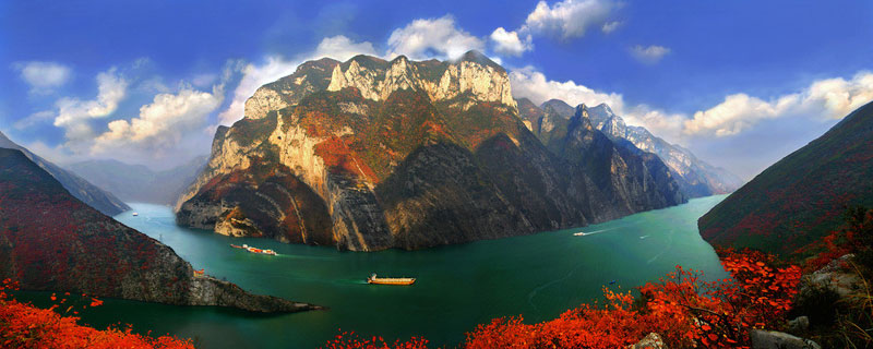 三峡之秋的景色有哪些特点