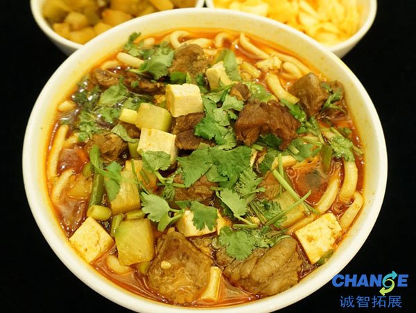 羊肉搓面