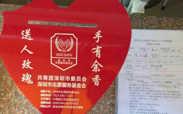 帮忙捐款的句子