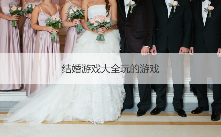结婚游戏大全玩的游戏(图1)