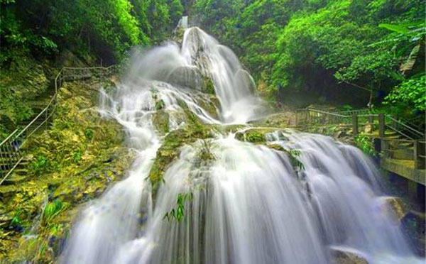清远天子山瀑布度假景区拓展基地
