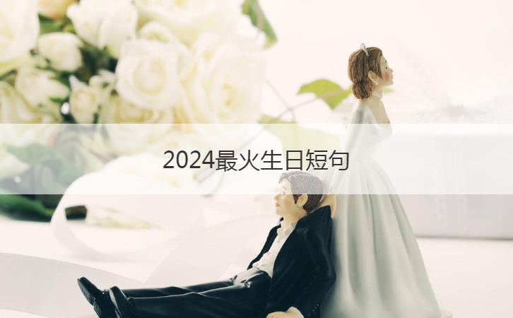 2024最火生日短句  生日祝福语简短(图1)