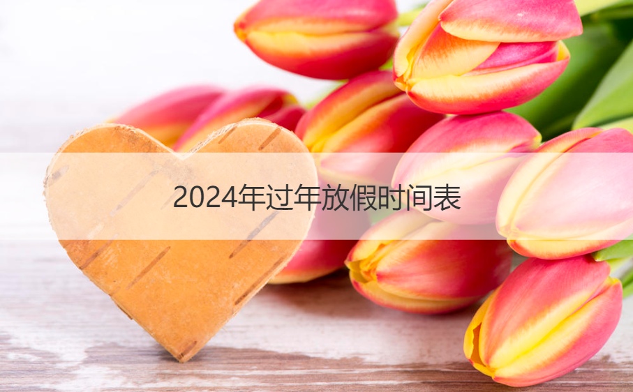 2024年过年放假时间表 关于过年的开头