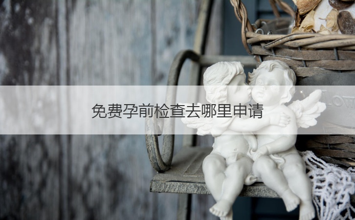 免费孕前检查去哪里申请  孕检具体流程