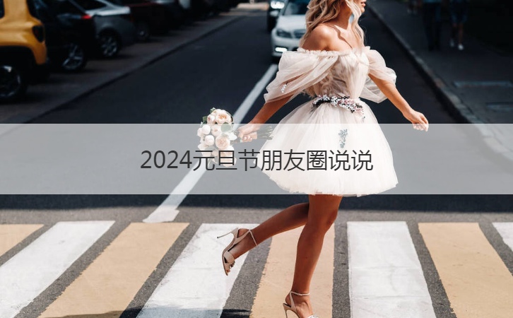 元旦节朋友圈说说  关于元旦的唯美句子