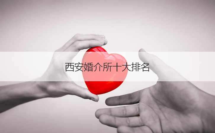 西安婚介所十大排名  婚介收费多少