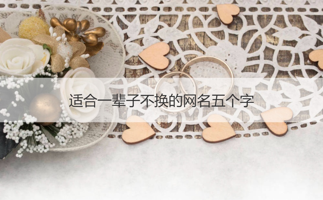 适合一辈子不换的网名五个字 有高级感的网