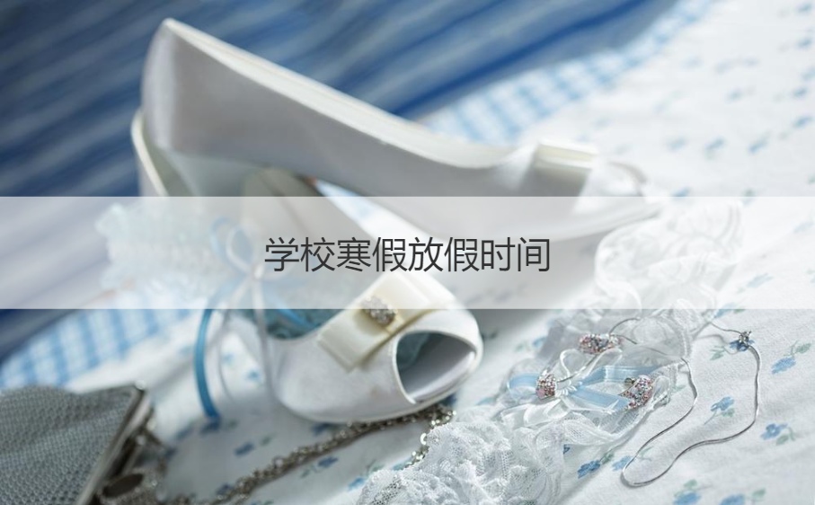 学校寒假放假时间 2024年放寒假的时间