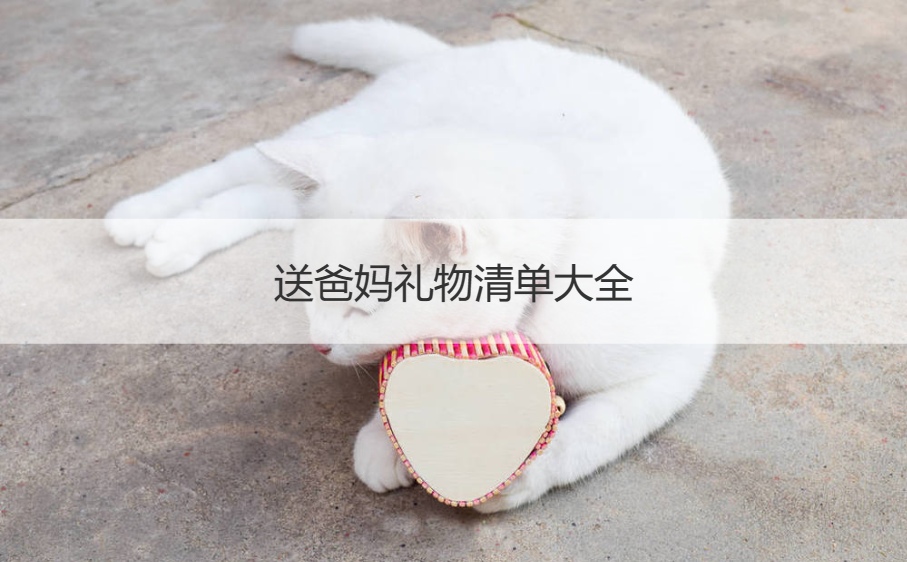 送爸妈礼物清单大全 给父母送什么礼物最好