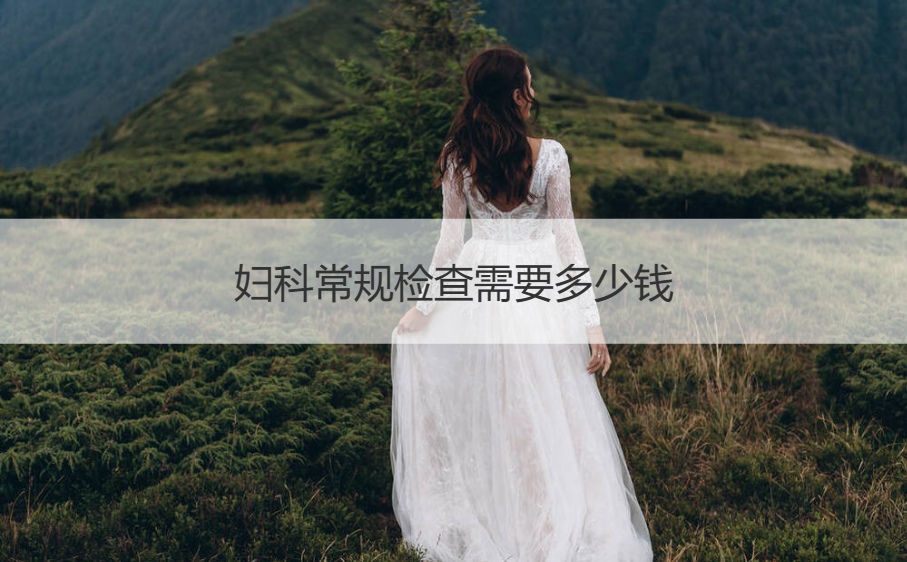 妇科常规检查需要多少钱   妇科常规检查有哪些项目(图1)