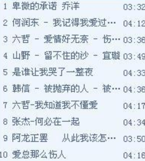 离婚的歌曲有哪些 离婚重新开始适合听什么歌