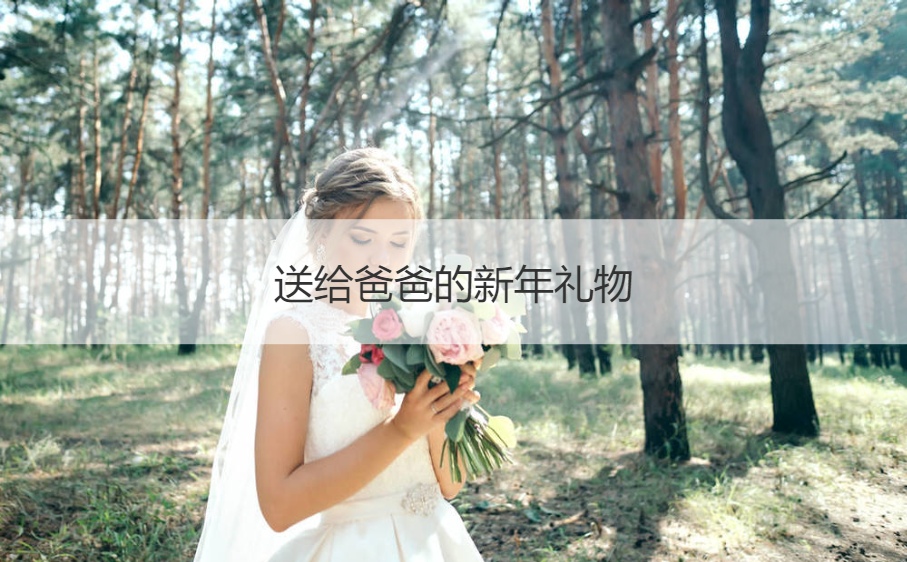 送给爸爸的新年礼物 送爸爸新年礼物需要注意什么(图1)