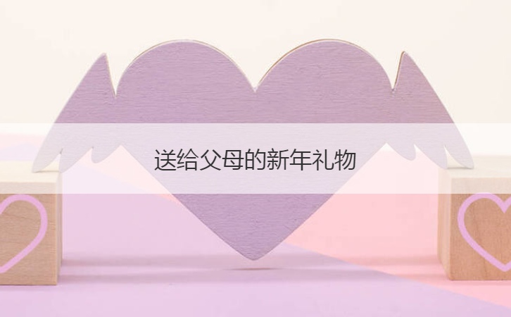 送给父母的新年礼物  春节送礼注意事项(图1)