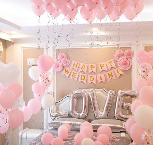婚房的气球怎么布置 婚房气球选什么样式的好(图2) 婚房的气球怎么布置 婚房气球选什么样式的好(图2)