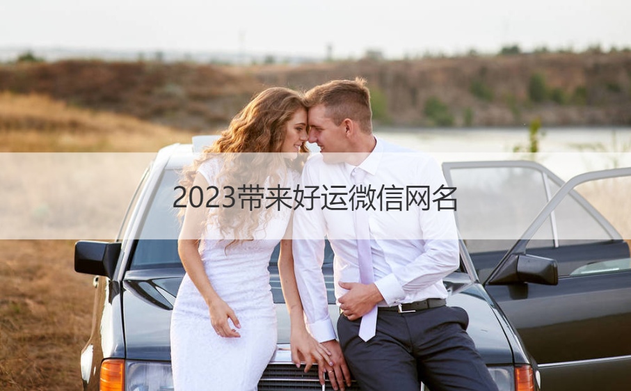 2023带来好运微信网名 2023唯美好运的微信昵称(图1)