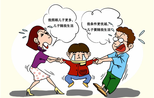 离婚孩子怎么办 离婚孩子怎么判抚养权(图1) 离婚孩子怎么办 离婚孩子怎么判抚养权(图1)