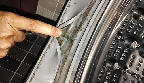 洗衣机密封圈发霉很严重清洗妙招(图3) 洗衣机密封圈发霉很严重清洗妙招(图3)