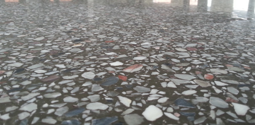 地面水磨石的优点 水磨石施工流程(图4) 地面水磨石的优点 水磨石施工流程(图4)