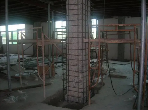 建筑工程框架柱的施工工艺(图2) 建筑工程框架柱的施工工艺(图2)