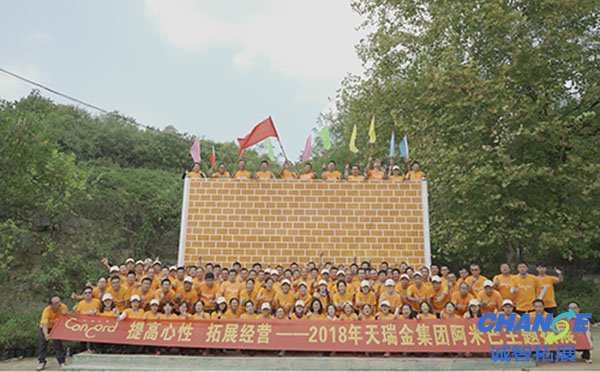 天瑞金在云雾山拓展训练营圆满成功