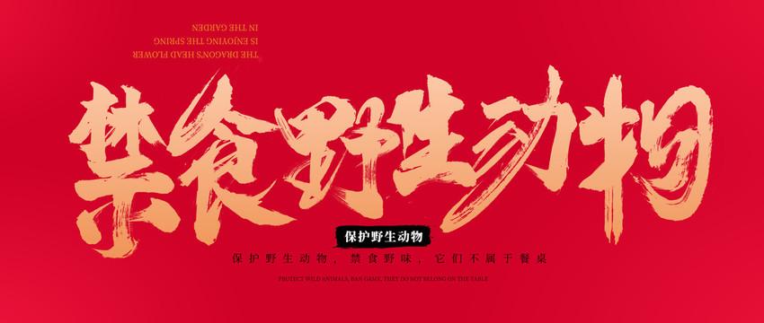 保护珍稀动物标语