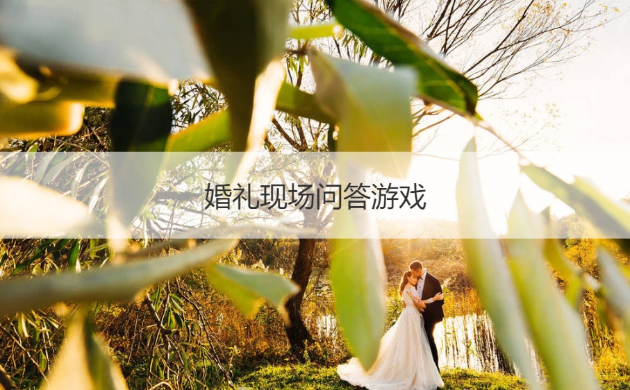 婚礼现场问答游戏  婚礼整人游戏