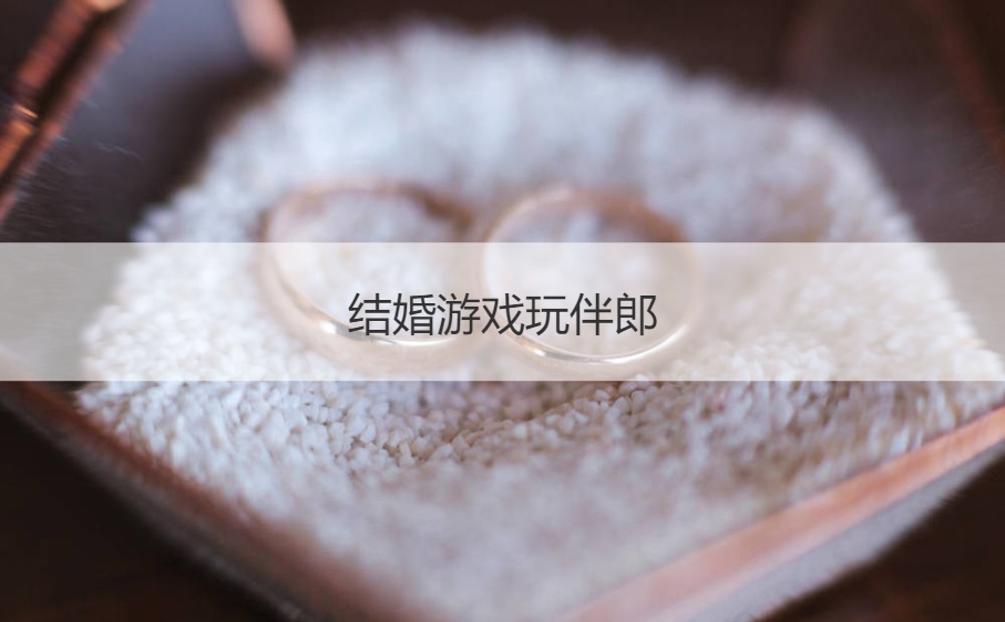 结婚游戏玩伴郎  适合接亲的小游戏